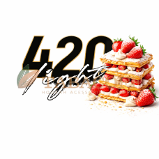 Табак для кальяна 420 Light Клубничный мильфей 40 гр